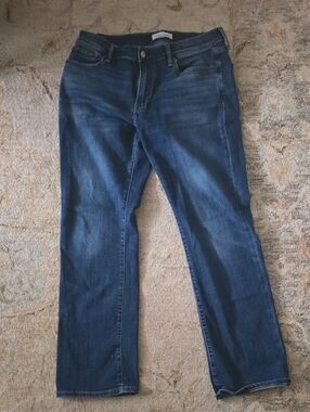 Lucky Brand Men's Straight Jeans in Dark Indigo Wash